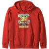 imageTransformers Rise of the Beasts Autobots In The House Retro Zip HoodieRed