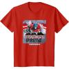 imageTransformers Rise of the Beasts Optimus Distressed Shot TShirtRed