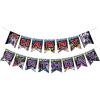 imageTreasures Gifted Officially Licensed Transformers Birthday Party Supplies  1 Prestrung Happy Birthday Banner  Transformers Party Decorations