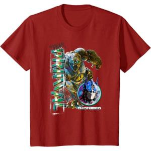 imageKids Transformers Rise of the Beasts Optimus Primal Urban Style TShirtCranberry Red