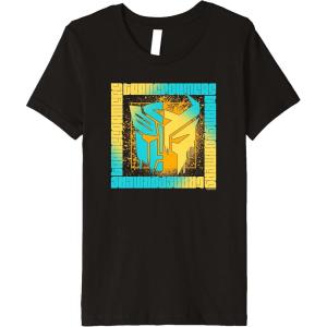 imageKids Transformers Rise of the Beasts Split Face Dripping Retro Premium TShirt