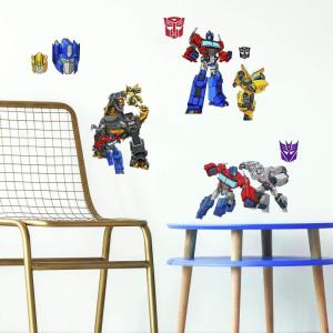 imageRoomMates RMK3923SCS Transformers Cyberverse Peel and Stick Wall Decals