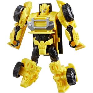 imageTransformers CYBERWORLD Bumblebee Cyber Changers 4Inch Action Figure Quick Change to Offroad Vehicle Mode Robot Toys for Boys and Girls 6 and Up