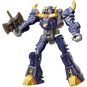 imageTransformers CYBERWORLD Megatron Cyber Changers 4Inch Action Figure Quick Change to Bull Mode Robot Toys for Boys and Girls 6 and Up