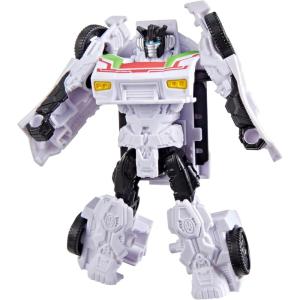 imageTransformers CYBERWORLD Wheeljack Cyber Changers 4Inch Action Figure Quick Change to Car Mode Robot Toys for Boys and Girls 6 and Up