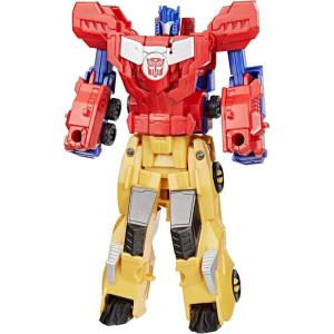 imageTransformers Crash ampamp Combine Heroes 375Inch Converting Bumblebee and Optimus Prime Action Figures Robot Toys for Kids 6 and Up Amazon Exclusive