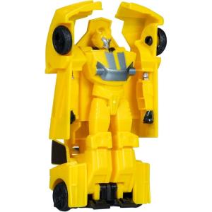 imageTransformers EarthSpark 1Step Smash Changers Bumblebee 4Inch Action Figure Robot Toys for Boys and Girls 6 and Up