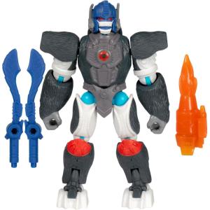 imageTransformers MixMashers Optimus Primal Custom MixandMatch Action Figure ampamp Accessories 5InchScale 12 cm Robot Toys for Kids Ages 4