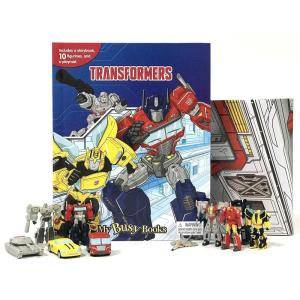 imageTransformers My Busy Books  Storybook 10 figurines playmat