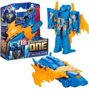imageTransformers One Cog Changer Sentinal Prime 4Inch Robot Action Figure Interactive Toys for Boys and Girls Ages 6 and Up