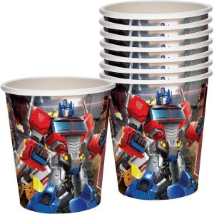 imageTreasures Gifted Officially Licensed Transformers 16ct  9oz Party Cups  Decepticons  Birthday Party Supplies  Birthday DecorationsAutobots