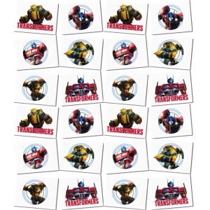 imageUnique Industries 265091 Transformers Tattoos  4 Piece