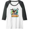imageTransformers EarthSpark Born To Be Heroes Raglan Baseball TeeDark Heather GreyWhite