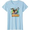 imageTransformers EarthSpark Born To Be Heroes TShirtBaby Blue