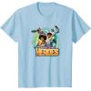 imageTransformers EarthSpark Born To Be Heroes TShirtBaby Blue