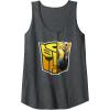 imageTransformers EarthSpark Bumblebee Logo Fill Tank TopDark Heather Grey