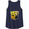 imageTransformers EarthSpark Bumblebee Logo Fill Tank TopNavy Blue