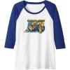 imageTransformers EarthSpark Bumblebee Transforming Raglan Baseball TeeRoyal BlueWhite