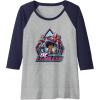 imageTransformers EarthSpark Group Shot Be Fearless Raglan Baseball TeeNavy BlueAthletic Heather