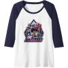 imageTransformers EarthSpark Group Shot Be Fearless Raglan Baseball TeeNavy BlueWhite