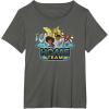 imageTransformers EarthSpark Heroes Home Team TShirtAsphalt Grey