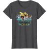 imageTransformers EarthSpark Heroes Home Team TShirtDark Heather Grey