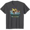 imageTransformers EarthSpark Heroes Home Team TShirtDark Heather Grey