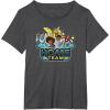 imageTransformers EarthSpark Heroes Home Team TShirtDark Heather Grey