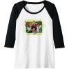 imageTransformers EarthSpark Heroes Run In The Family Raglan Baseball TeeBlackWhite