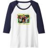imageTransformers EarthSpark Heroes Run In The Family Raglan Baseball TeeNavy BlueWhite