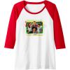 imageTransformers EarthSpark Heroes Run In The Family Raglan Baseball TeeRedWhite