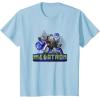 imageTransformers EarthSpark Megatron Color Pop Badge TShirtBaby Blue