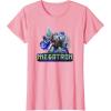 imageTransformers EarthSpark Megatron Color Pop Badge TShirtPink