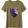 imageTransformers EarthSpark Megatron Logo Fill Premium TShirtOlive Green