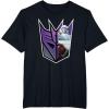 imageTransformers EarthSpark Megatron Logo Fill TShirtBlack
