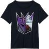 imageTransformers EarthSpark Megatron Logo Fill TShirtBlack