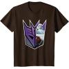 imageTransformers EarthSpark Megatron Logo Fill TShirtBrown