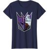 imageTransformers EarthSpark Megatron Logo Fill TShirtNavy Blue