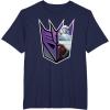 imageTransformers EarthSpark Megatron Logo Fill TShirtNavy Blue