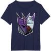 imageTransformers EarthSpark Megatron Logo Fill TShirtNavy Blue