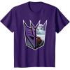 imageTransformers EarthSpark Megatron Logo Fill TShirtPurple