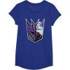 imageTransformers EarthSpark Megatron Logo Fill TShirtRoyal Blue