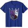 imageTransformers EarthSpark Megatron Logo Fill TShirtRoyal Blue
