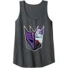 imageTransformers EarthSpark Megatron Logo Fill Tank TopDark Heather Grey