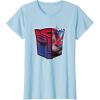 imageTransformers EarthSpark Optimus Prime Logo Fill TShirtBaby Blue