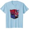 imageTransformers EarthSpark Optimus Prime Logo Fill TShirtBaby Blue