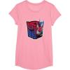 imageTransformers EarthSpark Optimus Prime Logo Fill TShirtPink
