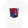 imageTransformers EarthSpark Optimus Prime Logo Fill TShirtWhite