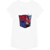 imageTransformers EarthSpark Optimus Prime Logo Fill TShirtWhite