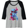 imageTransformers EarthSpark Optimus Prime Roll Out Raglan Baseball TeeBlackAthletic Heather